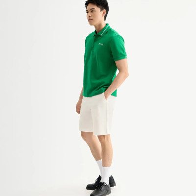 Quần short kaki nam màu Trắng Form Straight - RT 10S25PSH017 | ROUTINE CÀ MAU