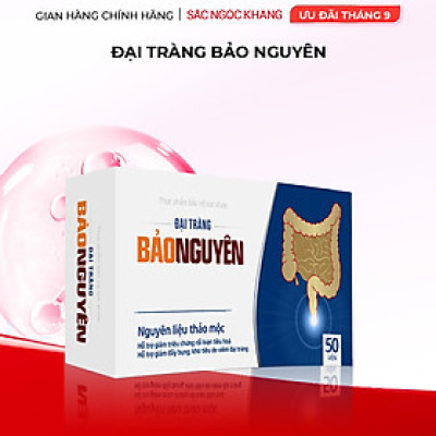 Thực phẩm bảo vệ sức khỏe Viên uống Đại tràng Bảo Nguyên 50 viên