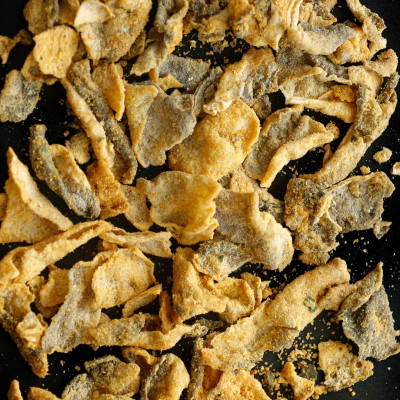 Da cá trứng muối Salted Egg Fish Skin 210g IRVINS