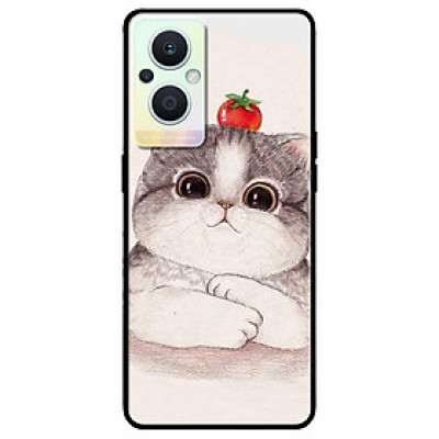Ốp lưng dành cho Oppo A16K - Oppo A36 / A76 - Oppo Reno 7z 5G - Mèo Và Cà