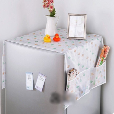 Tấm vải  phủ  tủ lạnh  siêu bền ,chống thấm ,chống bụi có túi đựng 2 bên ,hoa văn trang nhã ,màu sắc đẹp mắt ,tô điểm không gian gia đình bạn thêm sinh động ,sắc sỡ