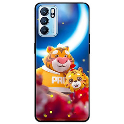 Ốp lưng dành cho Oppo Reno 6 - Reno 6 Z mẫu Hai Chú Hổ