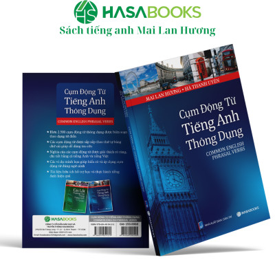 Combo 2 Cuốn Ngữ Pháp Tiếng Anh Và Cụm Động Từ Thông Dụng