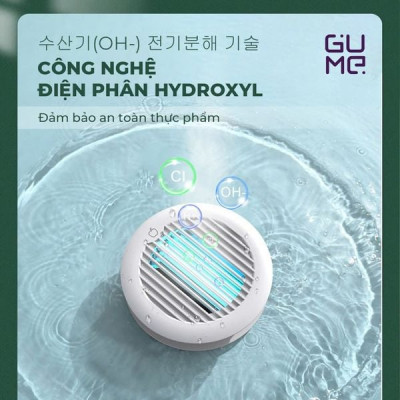 MÁY KHỬ KHUẨN THỰC PHẨM GUME GM6996 Hàng chính hãng