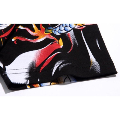 Áo Phông Nam Cổ Tròn Có Tay Họa Tiết Rồng Triều Fancy ( Mã AN02)