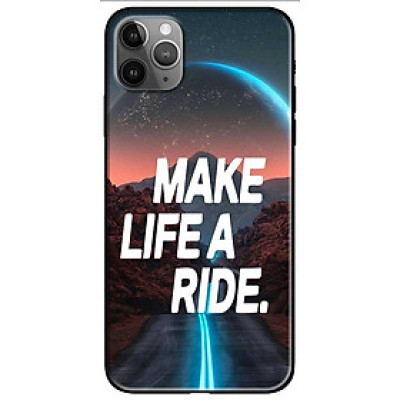 Ốp lưng cho IPhone X - Xs - Xs Max - Xr - 11 - 11 Pro Max - Make Life Trăng Xanh - Hàng Chính Hãng