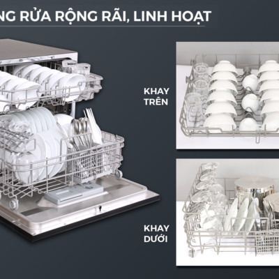 MÁY RỬA BÁT DUSLER SMS86M03EU - Hàng Chính Hãng
