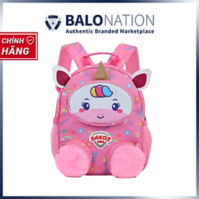 Balo Mẫu Giáo Trẻ Em Hình Thú SAKOS LOLLIPOP - Họa Tiết Dễ Thương Cho Bé - Hàng Chính Hãng
