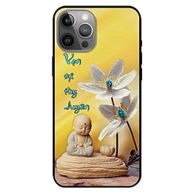 Ốp lưng dành cho Iphone 12 Mini - Iphone 12 - Iphone 12 Pro - 12 Pro Max - mẫu Vạn Duyên Hoa Trắng