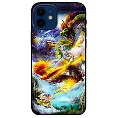 Ốp lưng dành cho Iphone 12 Mini - Iphone 12 - Iphone 12 Pro - 12 Pro Max - mẫu Chàng Trai Rồng Phụng