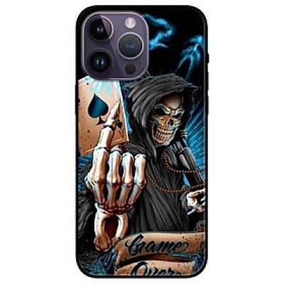 Ốp lưng dành cho Iphone 14 - Iphone 14 Plus - Iphone 14 Pro - Iphone 14 Pro Max - Ác Thần Lửa Xanh