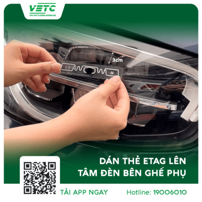 Thẻ thu phí tự động VETC - Thẻ thu phí không dừng VETC (Hàng chính hãng)