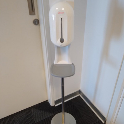 Máy Xịt Cồn Y Tế Cảm Ứng ATMOR - AT110A (INOX) HÀNG CHÍNH HÃNG