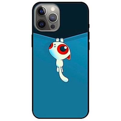 Ốp lưng dành cho Iphone 12 - Iphone 12 Pro - Iphone 12 Pro Max mẫu Mèo Cầu Cứu