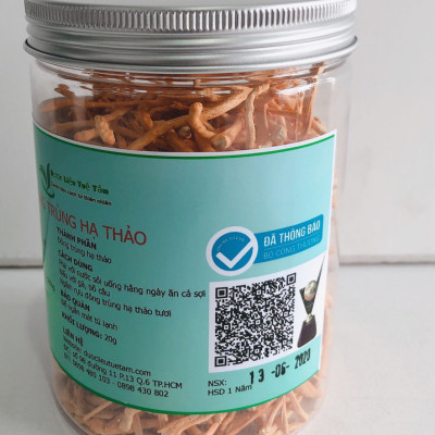 Đông trùng hạ thảo sấy thăng hoa - Hủ 20g