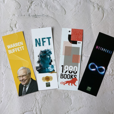 Bookmark kẹp sách giấy cứng