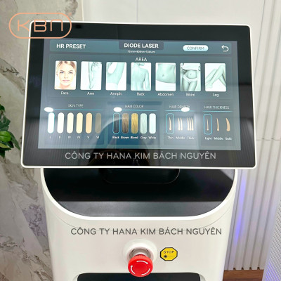 Máy triệt lông Diode BM-101 Công Nghệ Cao Loại Bỏ Lông Toàn Thân Vĩnh Viễn