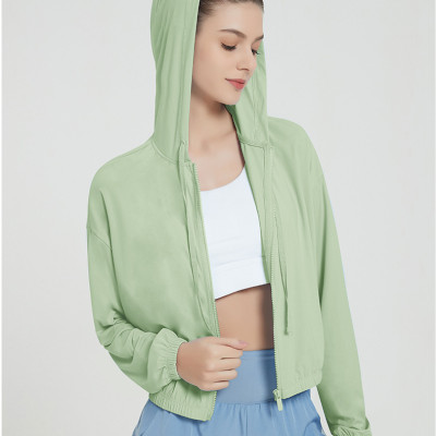 Áo khoác nữ vải lụa mỏng nhẹ mát lạnh đi nắng chống tia UV