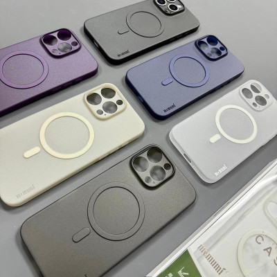 Ốp lưng dành cho iPhone 16, iPhone 16 Pro, iPhone 16 Plus, iPhone 16 Pro Max hiệu Memumi hỗ trợ sạc không dây siêu mỏng 0.3mm cao cấp - Hàng chính hãng