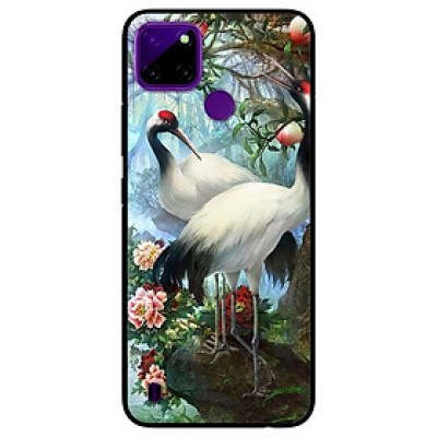 Ốp lưng dành cho Realme C21Y - C25Y mẫu Cặp Đôi Hạc
