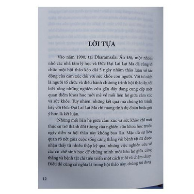 Sách - Những Cuộc Trò Chuyện Với Đức Đạt Lai Lạt Ma Về Chánh Niệm Cảm Xúc Chữa Lành - Chính Thông