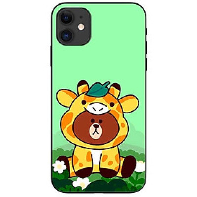 Ốp lưng dành cho Iphone 12 Mini mẫu Gấu Giả Nai