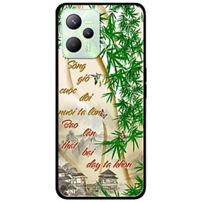 Ốp lưng dành cho Realme C35 mẫu Sóng Gió Tranh Tre
