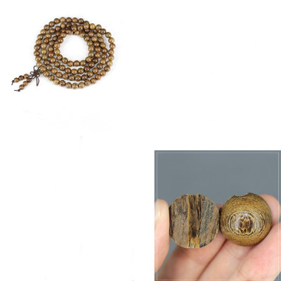 Vòng Tay Chuỗi Hạt Đeo Tay Gỗ Trầm Hương 108 Hạt