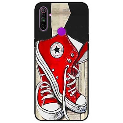 Ốp lưng dành cho Realme C3 mẫu Giày Đỏ