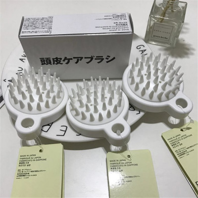 Lược gội đầu Silicone Nhật Bản - Massage xa da đầu - Giảm rụng tóc - Kích thích mọc tóc  DRU - Hàng Chính Hãng
