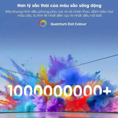 Google Tivi Hisense QLED Hisense 55 inch 55Q6N Google Assistant Có Tiếng Việt, Bảo Hành 3 Năm - Hàng Chính Hãng