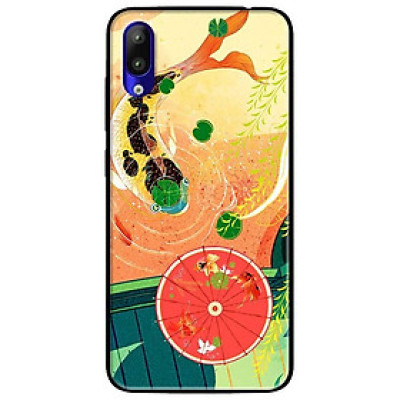 Ốp lưng dành cho Vsmart Start mẫu Cá Chép Và Ô Đỏ