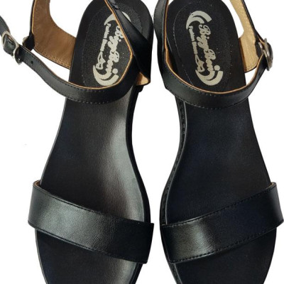 Giày Sandal Cao Gót BIGGBEN Da Bò Thật SDCG51