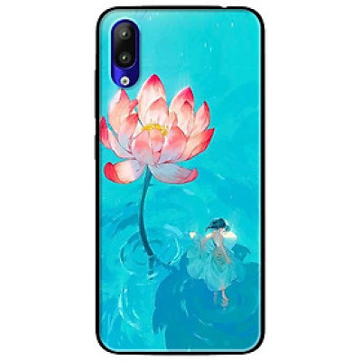 Ốp lưng dành cho Vsmart Start mẫu Thiếu Nữ Và Sen