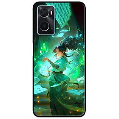 Ốp lưng cho Realme 9i - 10 - C20 - C67 - C65 4G - C11 2021 - Poco X6 5G - Thiếu Nữ Xanh - Hàng Chính Hãng