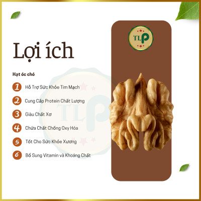 NHÂN HẠT ÓC CHÓ TÂN LỘC PHÁT HŨ 350G THƠM NGON BỔ DƯỠNG