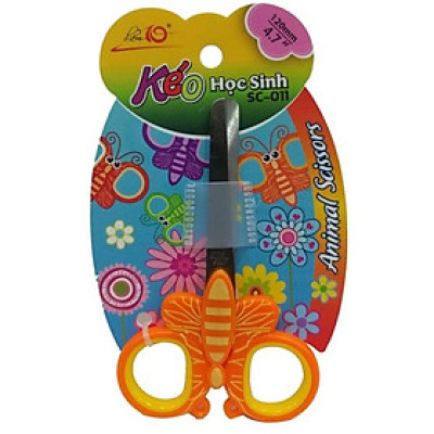 Kéo Học Sinh SC-011 - Màu Cam