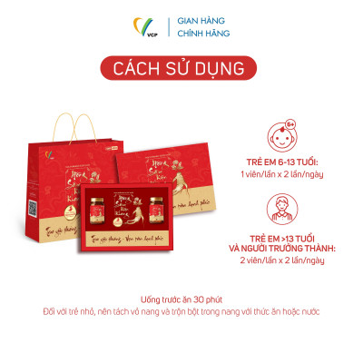 [Combo 2 hộp quà] TPBVSK HỒNG SÂM KIỆN KHANG - Hỗ trợ tăng cường sức đề kháng, giảm mệt mỏi, tăng cường sức khỏe