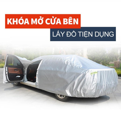Bạt phủ trùm xe ô tô mazda6 , bạt vải dù Oxford đậy bao trùm xe oto sedan 5 chỗ , áo bọc trùm 