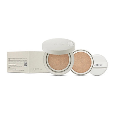 Phấn nước thuần chay su:m37 Skin-Stay Soft Glow Cushion SPF+/ PA+++ 13g (kèm lõi refill)