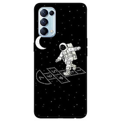 Ốp lưng dành cho Oppo Reno 5 mẫu Vũ Trụ Mặt Trăng