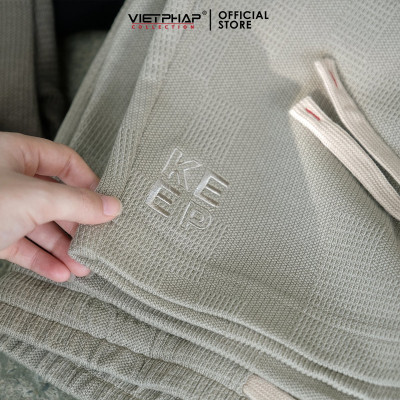 Quần Short Thun Nam VIỆT PHÁP Form Suông Chất liệu cotton thoáng mát co giãn tốt 92315