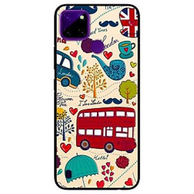 Ốp lưng dành cho Realme C21Y - C25Y mẫu Họa Tiết Xe Buýt