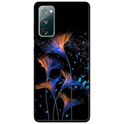 Ốp lưng dành cho Samsung A90 - Samsung S20 FE mẫu Hoa Đêm Cam