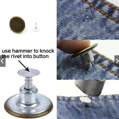 [CHẤT LƯỢNG_CÓ TẶNG QUÀ] Đầm yếm jean ngang gối đai bảng to cài nút, hàng xịn Quảng Châu cao cấp C155