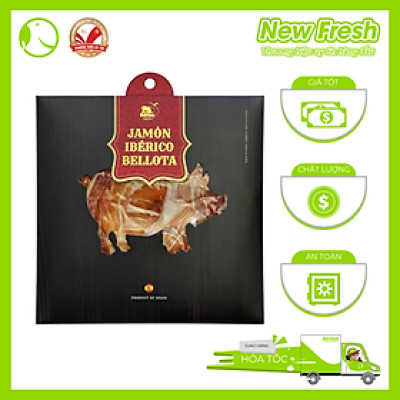 Thịt Heo Đùi Sau Bellota Tây Ban Nha Cắt Lát - Túi 100Gr