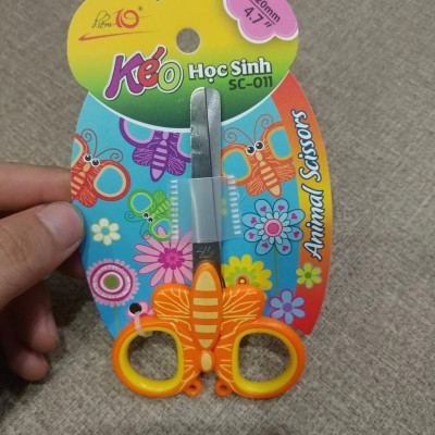 Kéo Học Sinh SC-011 - Màu Cam
