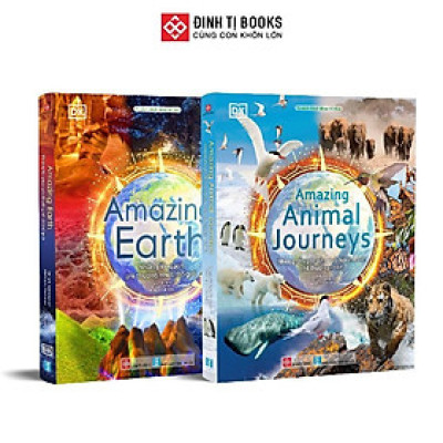 Sách - Amazing - Bách Khoa Tri Thức Về Những Điều Phi Thường Nhất - Combo 2 Cuốn - Đinh Tị Books