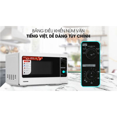 Lò Vi Sóng Toshiba ER-SM20(W1)VN (20 Lít) - Hàng Chính Hãng