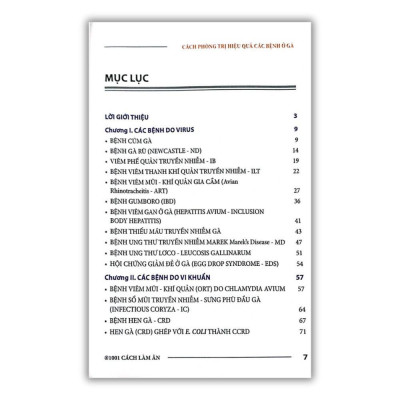 Sách - Cách Phòng Trị Hiệu Quả Các Bệnh Ở Gà - NXB Nông Nghiệp